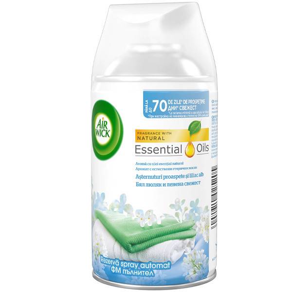 AIR WICK Freshmatic ανταλλακτικό αποσμητικό χώρου Cool Linen 250ml