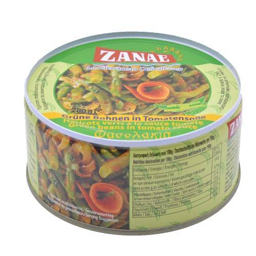 ΖΑΝΑΕ φασολάκια λαδερά 280gr