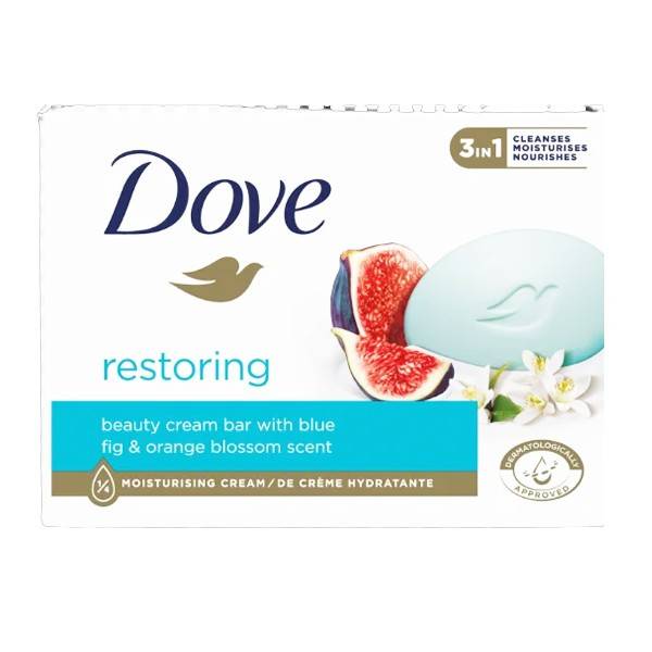 DOVE σαπούνι Restoring with Blue Fig και Orange Blossom 90gr