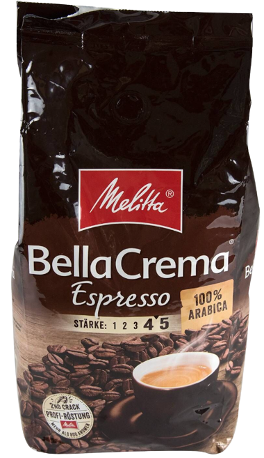 MELITTA καφές espresso Bella Crema Intenso σε κόκκους 1kg