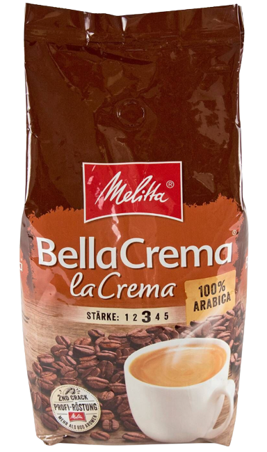 MELITTA καφές espresso Bella Crema La Crema σε κόκκους 1kg