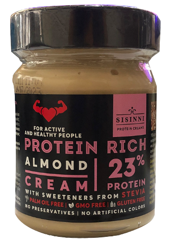 SISINNI protein rich 23% αμυγδαλόκρεμα 320gr