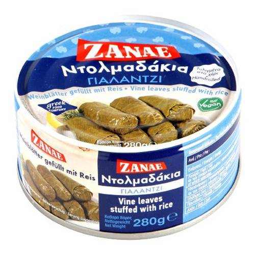 ΖΑΝΑΕ ντολμαδάκια γιαλαντζί 280gr