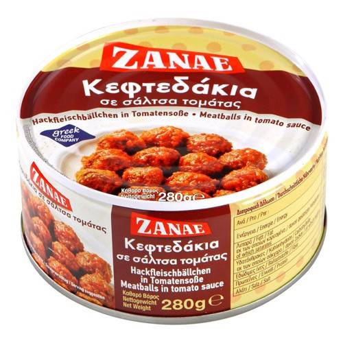 ΖΑΝΑΕ κεφτεδάκια σε σάλτσα τομάτας 280gr