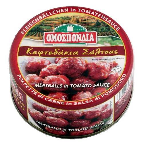 ΟΜΟΣΠΟΝΔΙΑ κεφτεδάκια σε σάλτσα 280gr