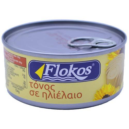 FLOKOS τόνος σε ηλιέλαιο 160gr