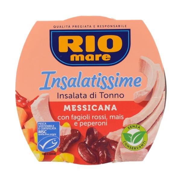 RIO MARE τονοσαλάτα insalatissime μεξικάνα 160gr