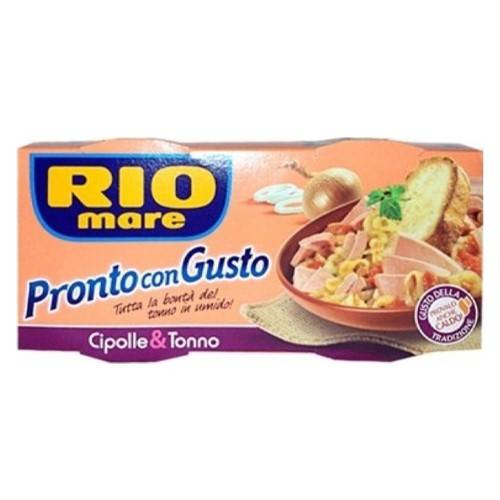 RIO MARE τόνος με κρεμμύδια 2x160gr