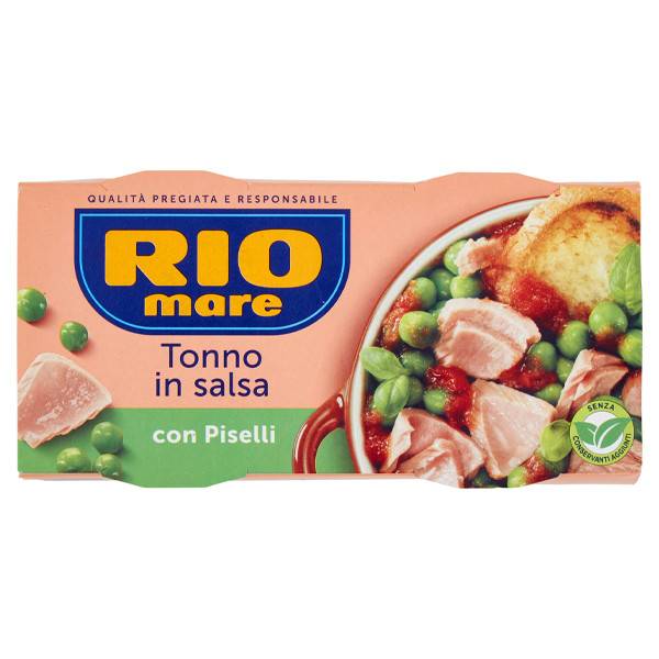 RIO MARE τόνος με αρακά 2x160gr