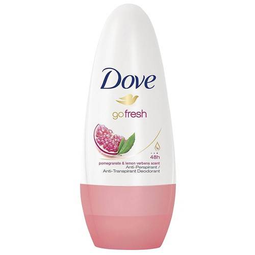 DOVE αποσμητικό σώματος roll-on Go Fresh Pomegranate και Lemon Verbena 50ml