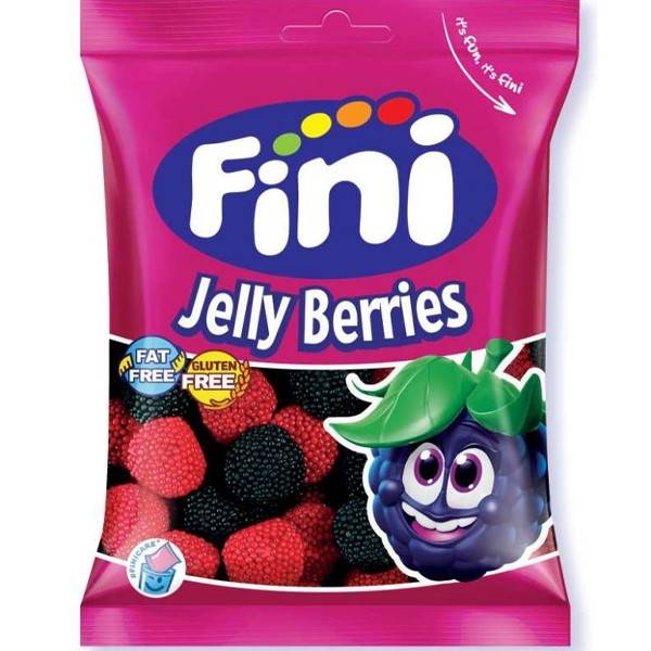 FINI ζελεδάκια jelly berries 80gr