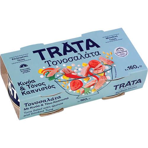 TRATA τονοσαλάτα με κινόα 2x160gr