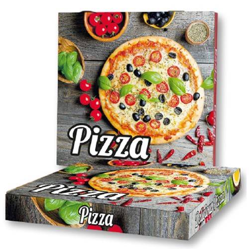 PIZZA COLOR κουτιά συσκευασίας 36x36x4cm 100τεμ