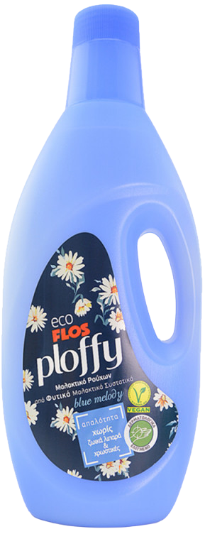 FLOS Ploffy μαλακτικό ρούχων eco blue melody 1,5lt