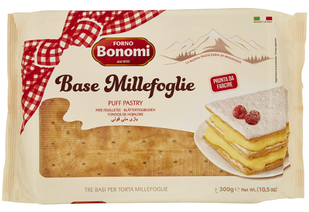 BONOMI βάση μιλφέιγ στρώσεις σφολιάτας 300gr