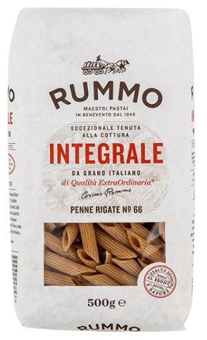 RUMMO ζυμαρικά intergrale penne rigate no66 500gr