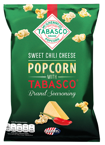 TABASCO popcorn sweet chili cheese 90gr