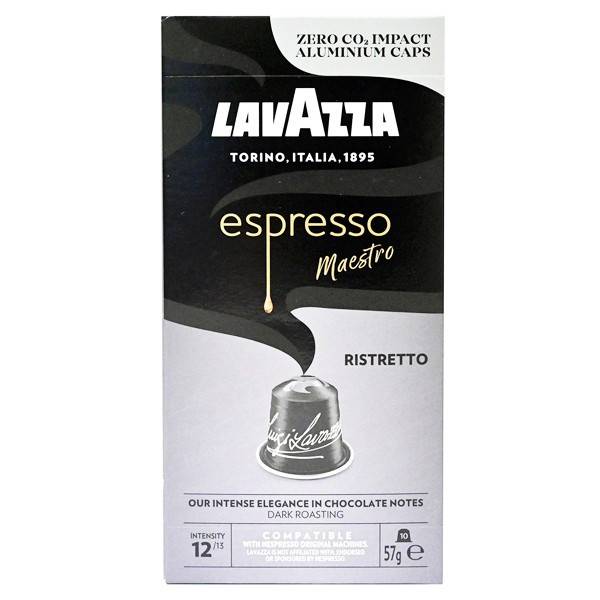 LAVAZZA καφές espresso Ristretto σε κάψουλες συμβατές με μηχανές Nespresso 10τεμ