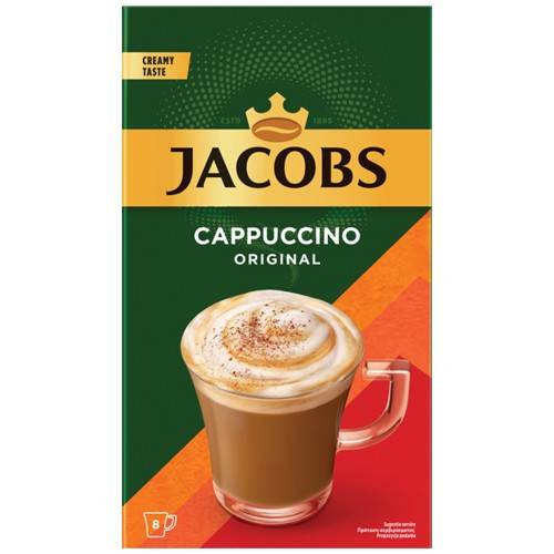 JACOBS καφές φακελάκια cappuccino original 8τεμ