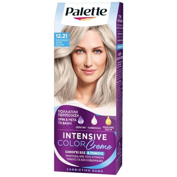 SCHWARZKOPF Palette intensive color creme 12,21 κατάξανθο φυμέ σαντρέ 50ml