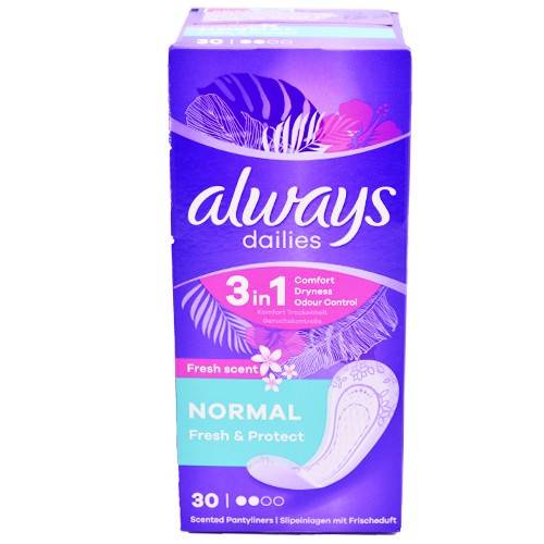 ALWAYS σερβιετάκια Fresh Scent Normal 30τεμ