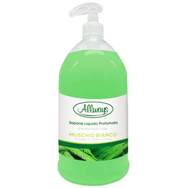 ALLWAYS κρεμοσάπουνο με αντλία Muschio Bianco 1lt