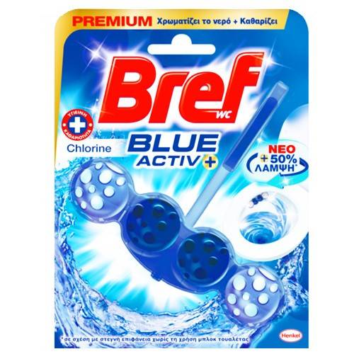 BREF μπλοκ WC Blue Activ+ Hygiene 51ml