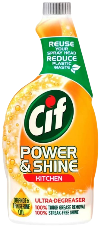 CIF Power και Shine υγρό καθαριστικό κουζίνας ανταλλακτικό 700ml