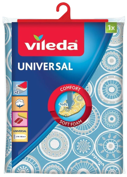 VILEDA σιδερόπανο universal μπλε 130x40cm