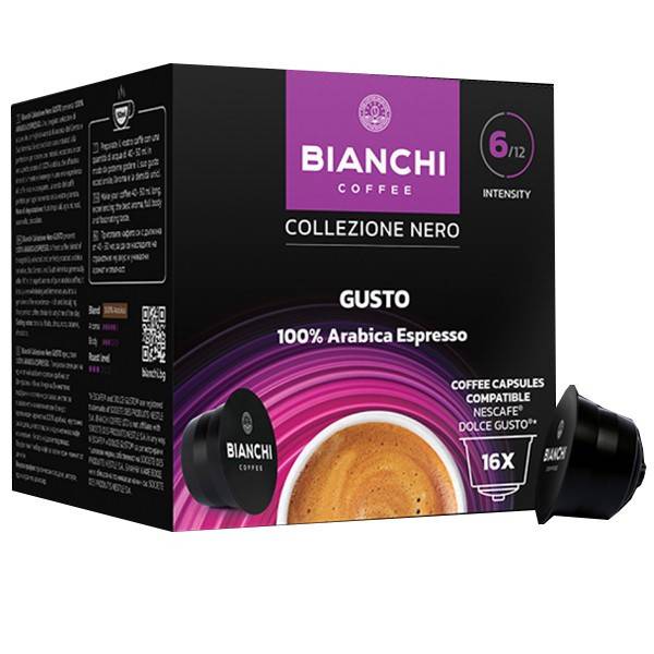 BIANCHI Coffee Dolce Gusto Espresso 100% arabica σε κάψουλες 16x7gr