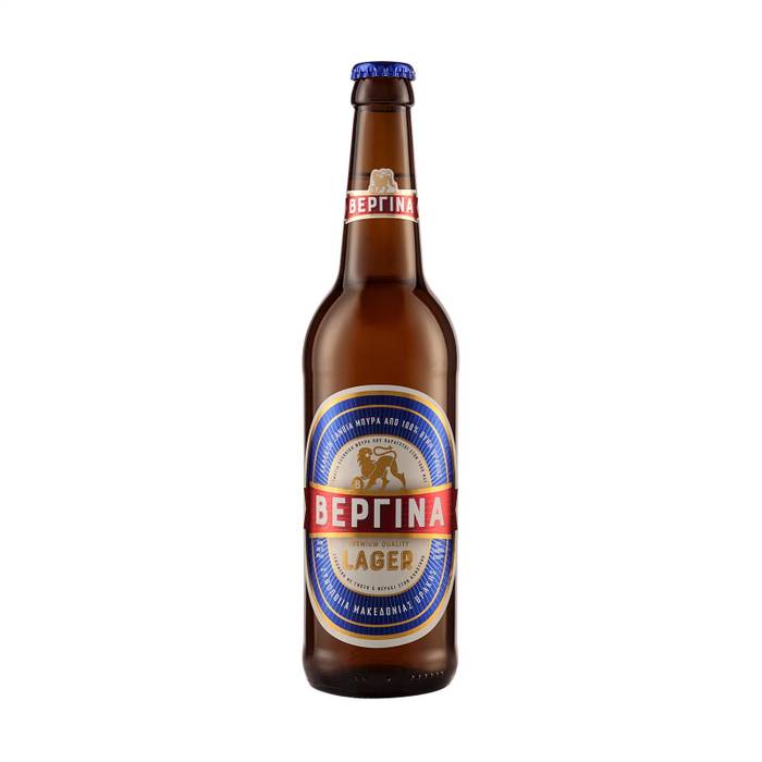 ΒΕΡΓΙΝΑ lager μπύρα φιάλη 500ml