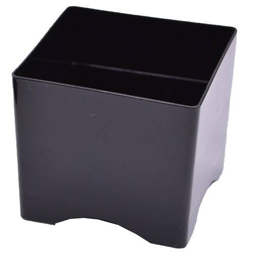 DK GROUP τετράγωνο ποτηράκι πλαστικό μαύρο (ds-60/1) 60cc 30τεμ