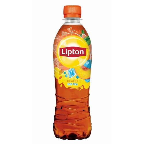 LIPTON κρύο τσάι μαύρο ροδάκινο 500ml