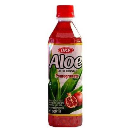 OKF χυμός με αλόη και ρόδι χωρίς ζάχαρη 500ml