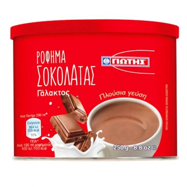 ΓΙΩΤΗΣ ρόφημα σοκολάτας 250gr