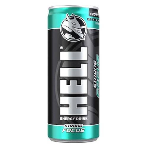 HELL ενεργειακό ποτό Strong Focus 250ml