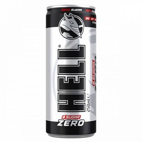 HELL ενεργειακό ποτό Zero χωρίς ζάχαρη 250ml