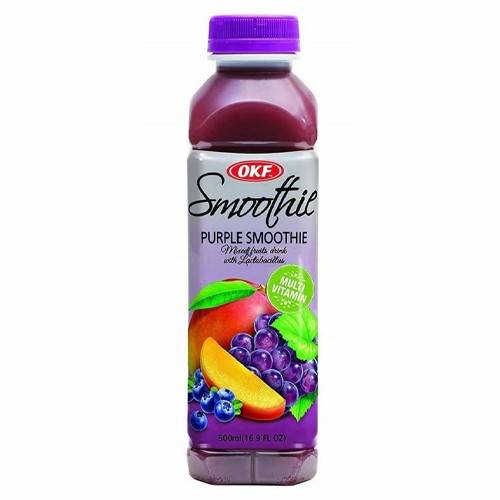 OKF χυμός smoothie μιξ φρούτων μωβ 350ml