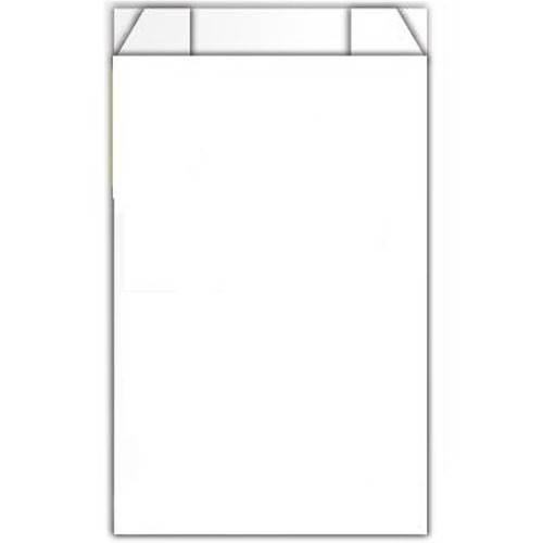 Χαρτοσακούλες βεζέταλ ατύπωτη λευκή 10x28cm 10kg