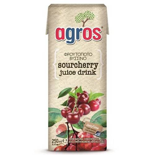 AGROS χυμός βύσσινο 250ml
