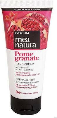 FARCOM Mea Natura κρέμα χεριών με ρόδι 100ml