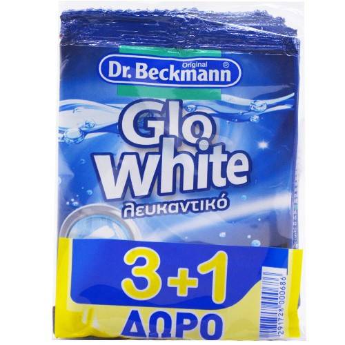 DR. BECKMANN λευκαντικό ρούχων glo white 4x65gr