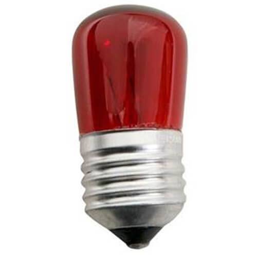 EUROLAMP λάμπα νυκτός κόκκινη 5w e27 220-240v 2τεμ