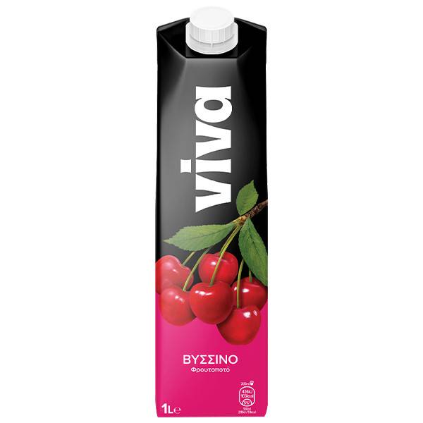 VIVA χυμός με βύσσινο 1lt