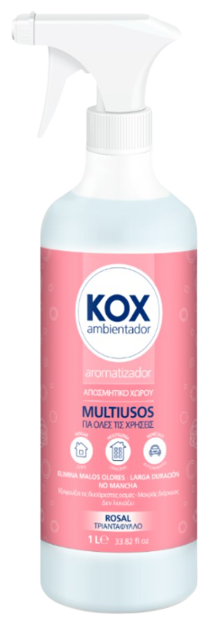 CISNE KOX αρωματικό χώρου Τριαντάφυλλο με spray 1lt