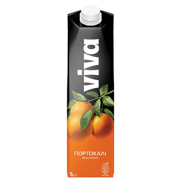 VIVA χυμός με πορτοκάλι 1lt