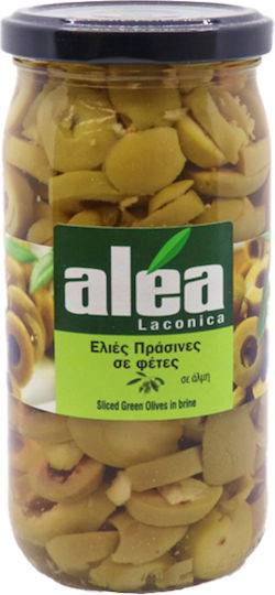 ALEA ελιές πράσινες χαλκιδικής ροδέλα βάζο 180gr