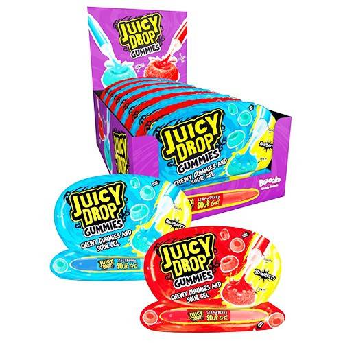 JUICY DROPS ζελεδάκια φρουτοσταγόνες 57gr