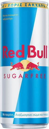 RED BULL ενεργειακό ποτό χωρίς ζάχαρη 355ml