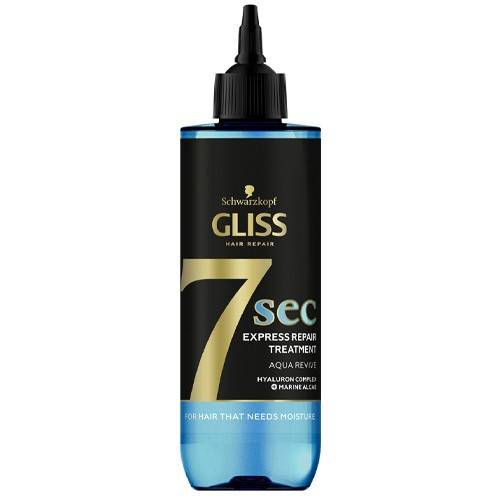 SCHWARZKOPF Gliss μάσκα μαλλιών hair treatment 7 sec aqua revive 200ml
